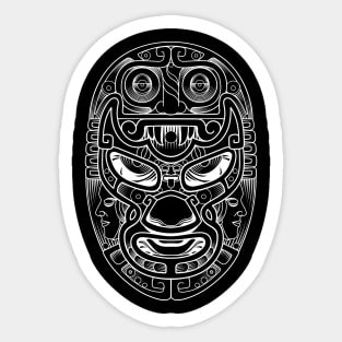 Luchador - Aztec Design Sticker